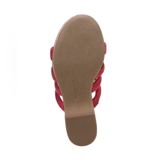 NWT SAM EDELMAN YUKI PLATFORM WEDGE SANDALS IN FUSHIA WOMENS 9.5 - Picture 10 of 10